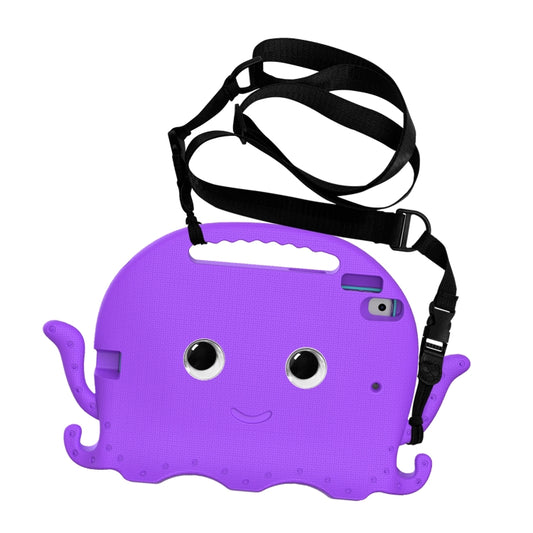 For iPad Air 3 10.5 2019 / Pro 10.5 Octopus Style EVA + PC Tablet Case with Strap(Purple) - iPad 10.2 Cases by buy2fix | Online Shopping UK | buy2fix