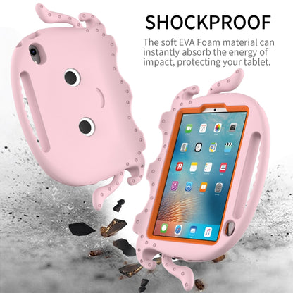 For iPad mini 6 / mini 2024 Octopus Style EVA Hybrid PC Tablet Case with Strap(Pink) - iPad mini 6 Cases by buy2fix | Online Shopping UK | buy2fix
