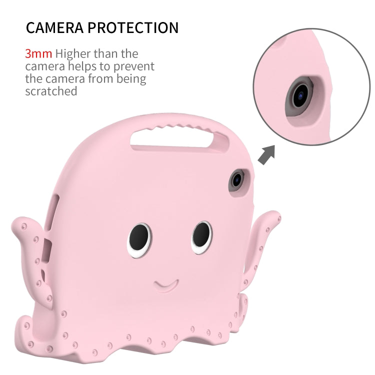 For iPad mini 6 / mini 2024 Octopus Style EVA Hybrid PC Tablet Case with Strap(Pink) - iPad mini 6 Cases by buy2fix | Online Shopping UK | buy2fix