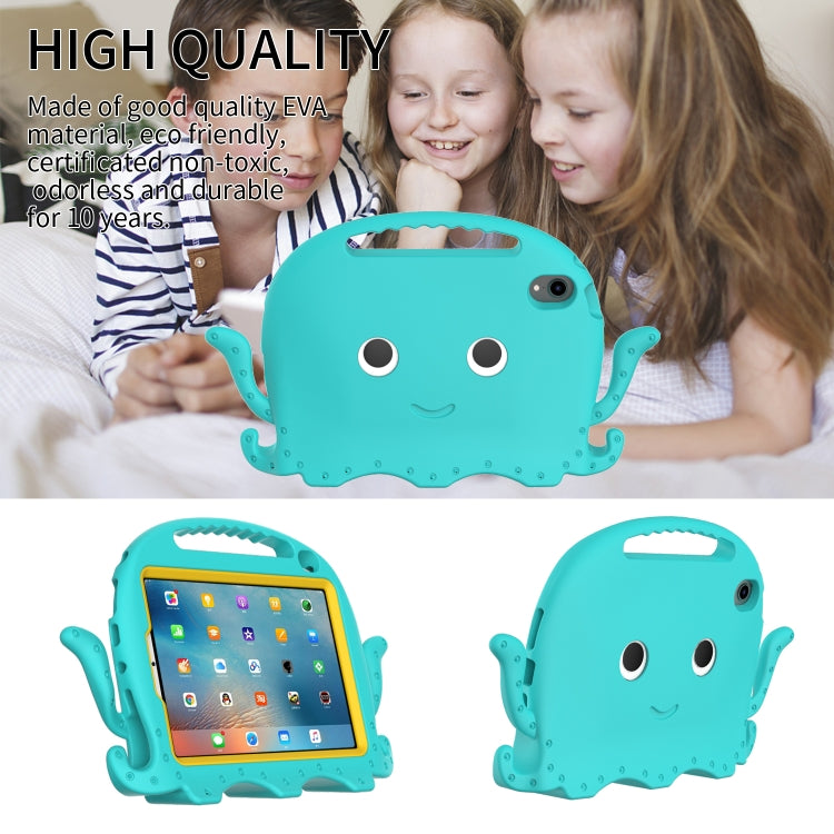 For iPad mini 6 / mini 2024 Octopus Style EVA Hybrid PC Tablet Case with Strap(Glacial Green) - iPad mini 6 Cases by buy2fix | Online Shopping UK | buy2fix