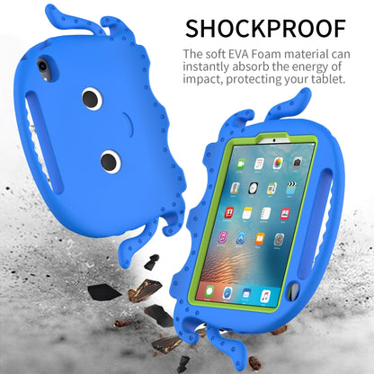 For iPad mini 6 / mini 2024 Octopus Style EVA Hybrid PC Tablet Case with Strap(Blue) - iPad mini 6 Cases by buy2fix | Online Shopping UK | buy2fix