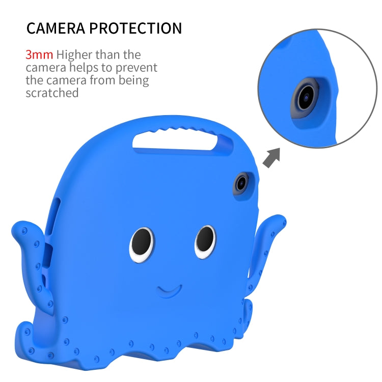 For iPad mini 6 / mini 2024 Octopus Style EVA Hybrid PC Tablet Case with Strap(Blue) - iPad mini 6 Cases by buy2fix | Online Shopping UK | buy2fix