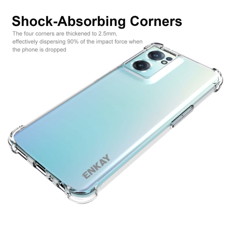 For OnePlus Nord CE 2 5G ENKAY Clear TPU Shockproof Case - OnePlus Cases by ENKAY | Online Shopping UK | buy2fix