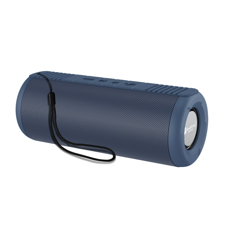 NewRixing NR9019 TWS Portable Stereo Bluetooth Speaker Support TF Card / FM(Blue) - Desktop Speaker by NewRixing | Online Shopping UK | buy2fix