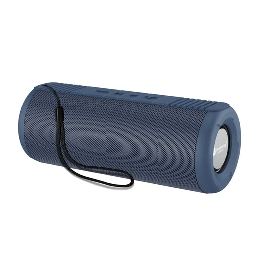 NewRixing NR9019 TWS Portable Stereo Bluetooth Speaker Support TF Card / FM(Blue) - Desktop Speaker by NewRixing | Online Shopping UK | buy2fix