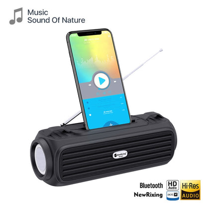 NewRixing NR903F TWS Portable Outdoor Bluetooth Speaker Support TF Card / FM(Orange) - Desktop Speaker by NewRixing | Online Shopping UK | buy2fix