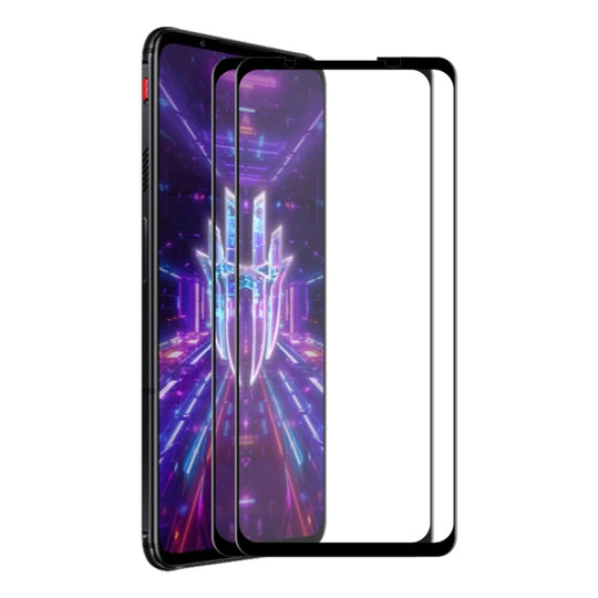 2 PCS For ZTE Nubia Red Magic 7 ENKAY 6D Full Glue Tempered Glass Full Film