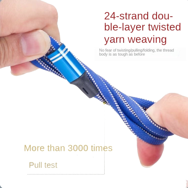 XJ-76 40W 5A 3 in 1 USB to 8 Pin + Type-C + Micro USB Super Flash Charging Cable, Length: 1.18m(Red) by buy2fix