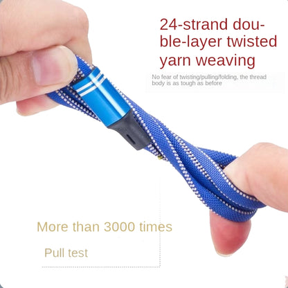 XJ-76 40W 5A 3 in 1 USB to 8 Pin + Type-C + Micro USB Super Flash Charging Cable, Length: 1.18m(Red) by buy2fix