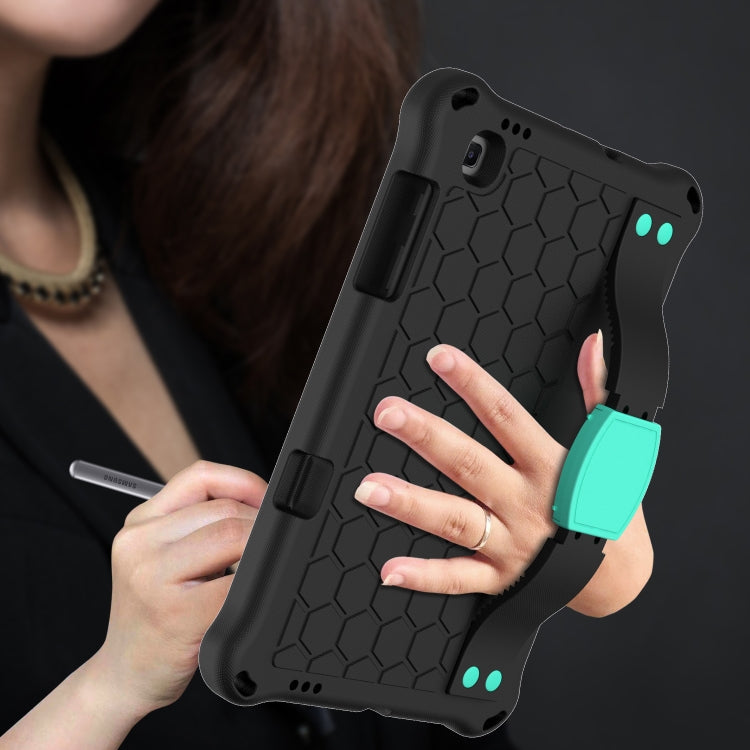 For Lenovo X306 / X606 / K10 Honeycomb EVA + PC Shockproof Tablet Case with Strap(Black+Mint Green) - Lenovo by buy2fix | Online Shopping UK | buy2fix