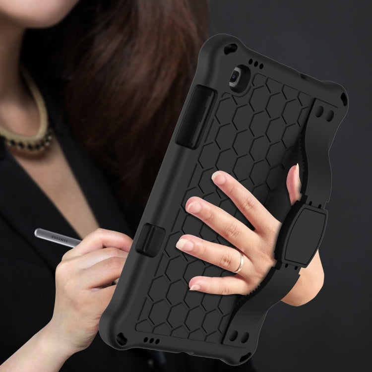 For Lenovo X306 / X606 / K10 Honeycomb EVA + PC Shockproof Tablet Case with Strap(Black+Black) - Lenovo by buy2fix | Online Shopping UK | buy2fix