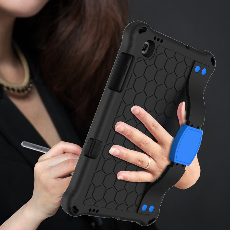 For Lenovo X306 / X606 / K10 Honeycomb EVA + PC Shockproof Tablet Case with Strap(Black+Blue) - Lenovo by buy2fix | Online Shopping UK | buy2fix