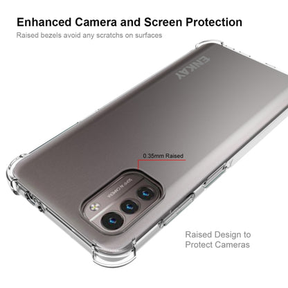 For Nokia G21 / G11 ENKAY Clear TPU Shockproof Phone Case by ENKAY