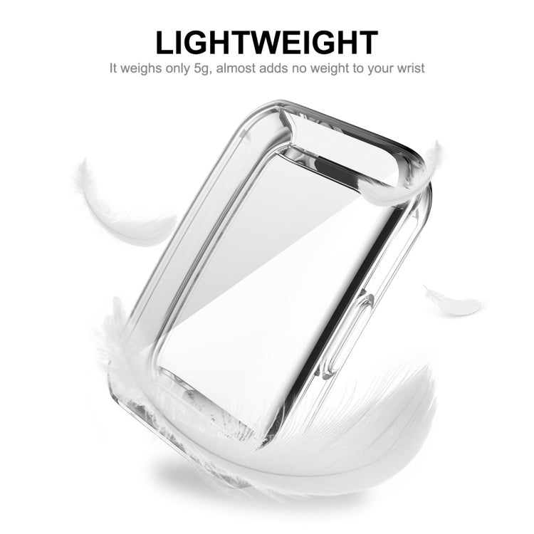 For Huawei Band 7/6 / Honor Band 6 ENKAY Hat-Prince Full Coverage Transparent Soft TPU Case with Screen Protection by ENKAY