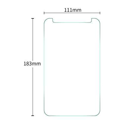 1 PCS ENKAY 183 x 111mm 7.0 inch Universal 0.3mm Explosion-proof Tempered Glass Film - Others by ENKAY | Online Shopping UK | buy2fix
