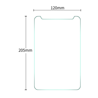 1 PCS ENKAY 205 x 120mm Universal 8.0 inch 0.3mm Explosion-proof Tempered Glass Film - Others by ENKAY | Online Shopping UK | buy2fix
