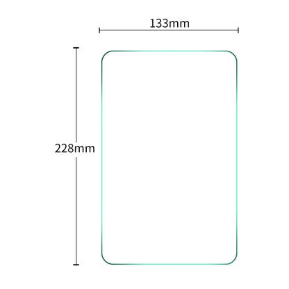 1 PCS ENKAY 228 x 133mm Universal 9.0 inch 0.3mm Explosion-proof Tempered Glass Film - Others by ENKAY | Online Shopping UK | buy2fix
