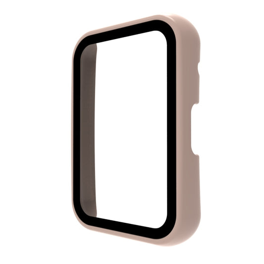 For Huawei Watch Fit New PC+Toughened Film Fully Enclosed Protective Watch Case(Pink) by buy2fix