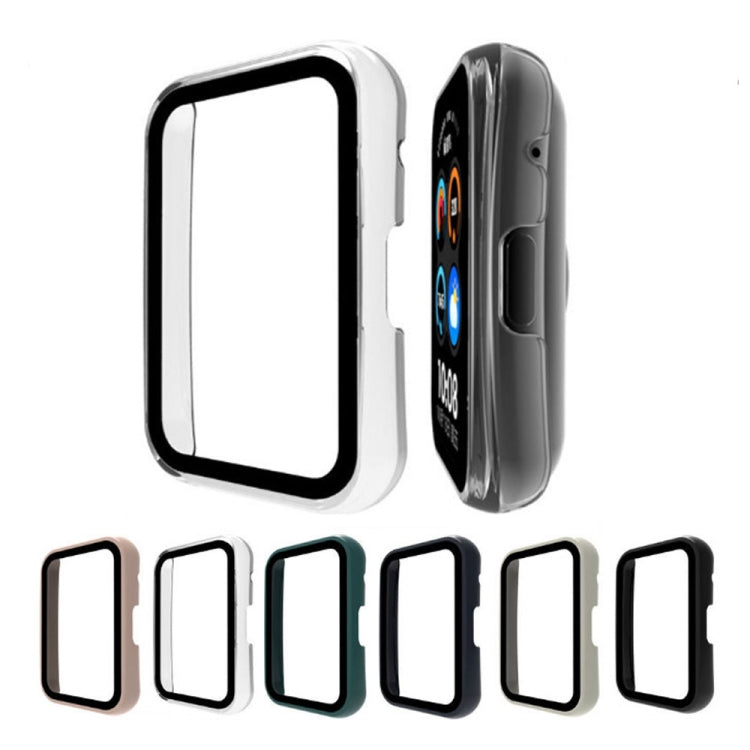 For Huawei Watch Fit New PC+Toughened Film Fully Enclosed Protective Watch Case(Black) by buy2fix