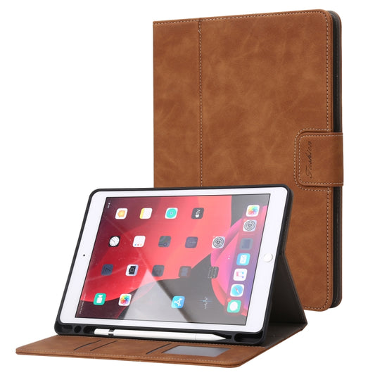 Calf Texture Horizontal Flip Leather Tablet Case For iPad Air 3 10.5 / Pro 10.5(Brown) - iPad Pro 10.5 inch Cases by buy2fix | Online Shopping UK | buy2fix