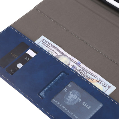 Calf Texture Horizontal Flip Leather Tablet Case For iPad Air 2022 / 2020 10.9(Dark Blue) - iPad Air (2022) / (2020) 10.9 Cases by buy2fix | Online Shopping UK | buy2fix