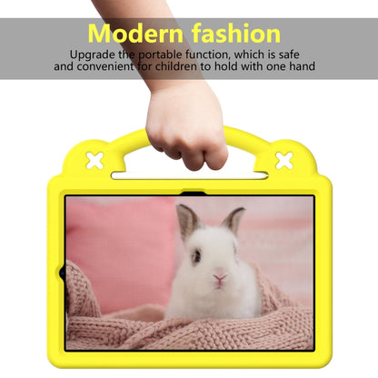 For Samsung Galaxy Tab S6 10.5 2019 T860/T865 Handle Kickstand Children EVA Shockproof Tablet Case(Yellow) - Tab S6 10.5 T860 / T865 by buy2fix | Online Shopping UK | buy2fix