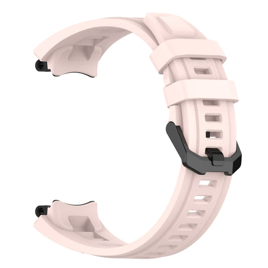 For Amazfit T-Rex 2 Silicone Leisure Watch Band(Sand Pink) - Watch Bands by buy2fix | Online Shopping UK | buy2fix