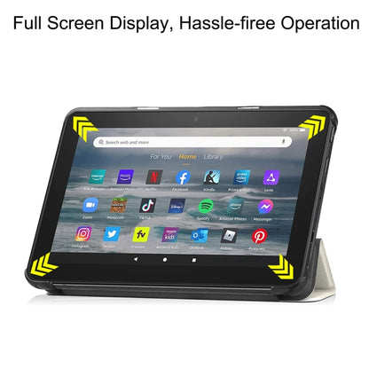 Amazon Fire 7 12th 2022 JSM Smart Leather Tablet Case(Lazy Cat) - Amazon by jumper | Online Shopping UK | buy2fix