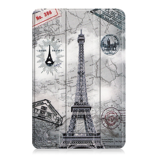 For Amazon Fire 7 12th 2022 JSM Smart Leather Tablet Case(Retro tower) - Amazon by jumper | Online Shopping UK | buy2fix