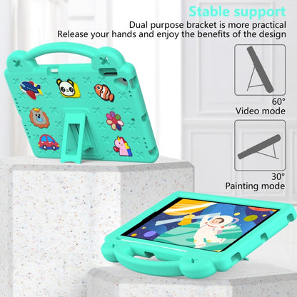 Handle Kickstand Children EVA Shockproof Tablet Case For iPad Air 2019 10.5 / Pro 10.5 2017(Mint Green) - iPad Air (2019) Cases by buy2fix | Online Shopping UK | buy2fix