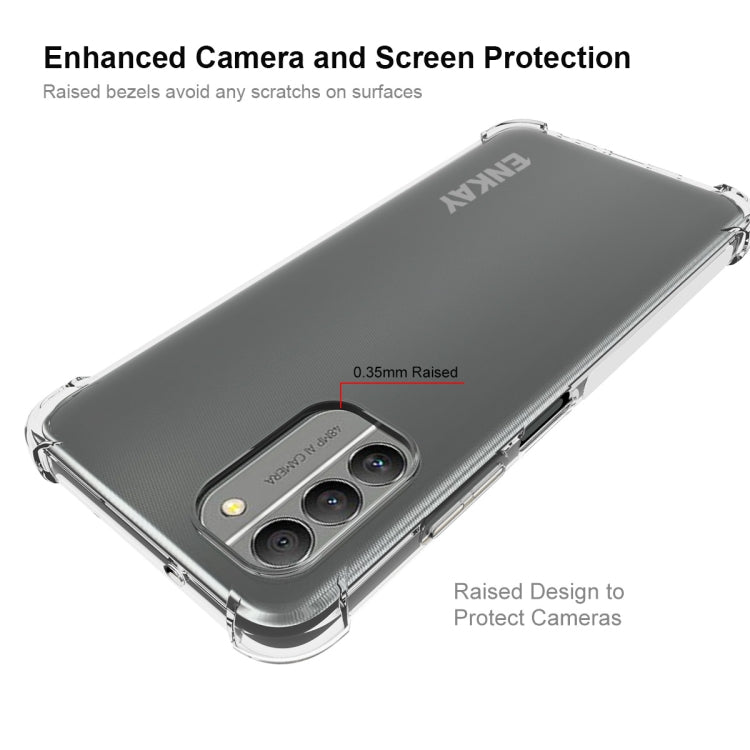 For Nokia G400 5G ENKAY Clear TPU Shockproof Phone Case by ENKAY