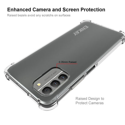 For Nokia G400 5G ENKAY Clear TPU Shockproof Phone Case by ENKAY
