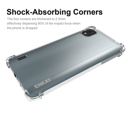 For Nokia C2 2nd Edition ENKAY Clear TPU Shockproof Phone Case by ENKAY