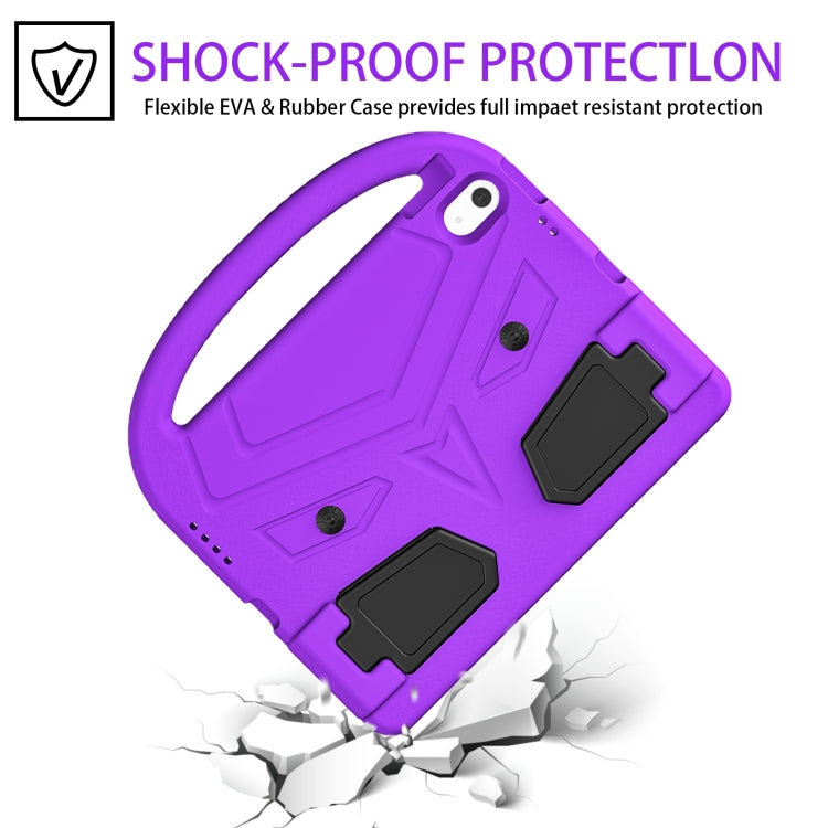 For iPad 2025 / 2022 Sparrow Style Shockproof Kickstand EVA Tablet Case(Purple) - iPad 2025 / 2022 Cases by buy2fix | Online Shopping UK | buy2fix