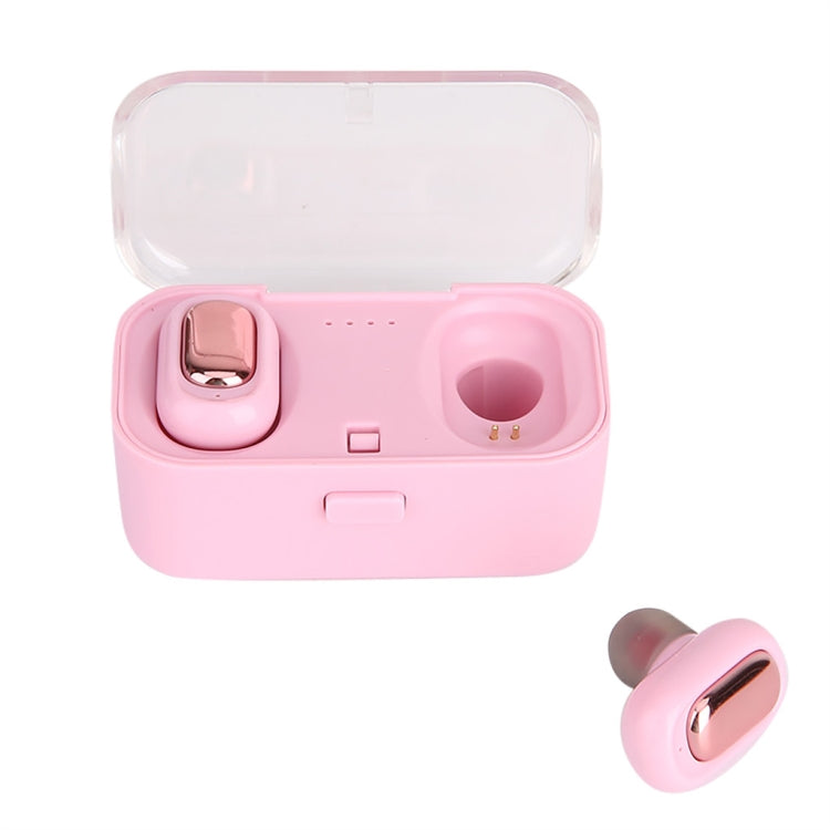 TWS-L1 True HIFI Wireless Bluetooth 5.0 Stereo Sports Headphones(Pink) - TWS Earphone by buy2fix | Online Shopping UK | buy2fix