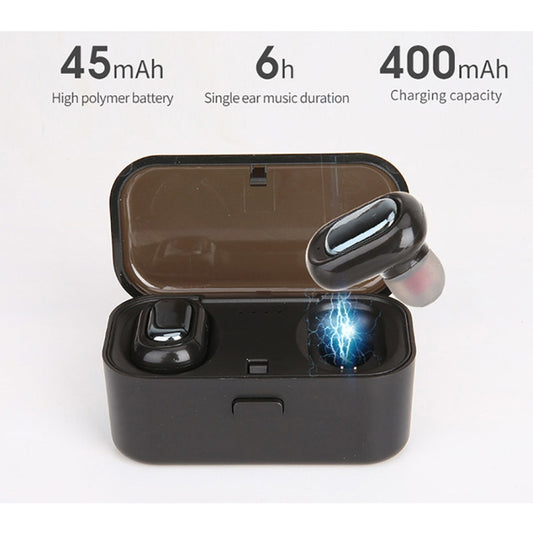 TWS-L1 True HIFI Wireless Bluetooth 5.0 Stereo Sports Headphones(Pink) - TWS Earphone by buy2fix | Online Shopping UK | buy2fix