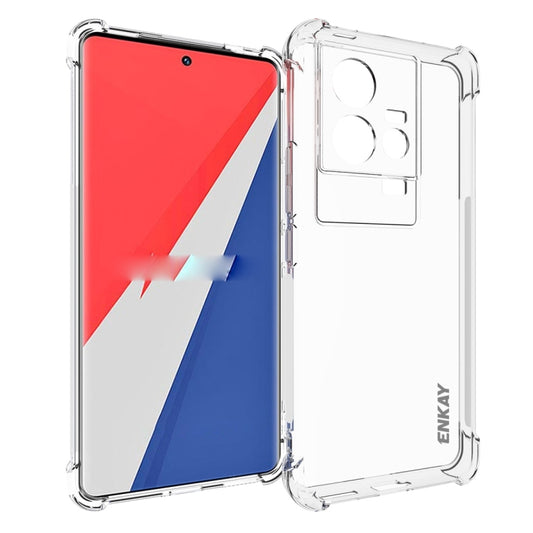 For vivo iQOO 11 5G ENKAY Hat-Prince Transparent TPU Shockproof Phone Case - vivo Cases by ENKAY | Online Shopping UK | buy2fix