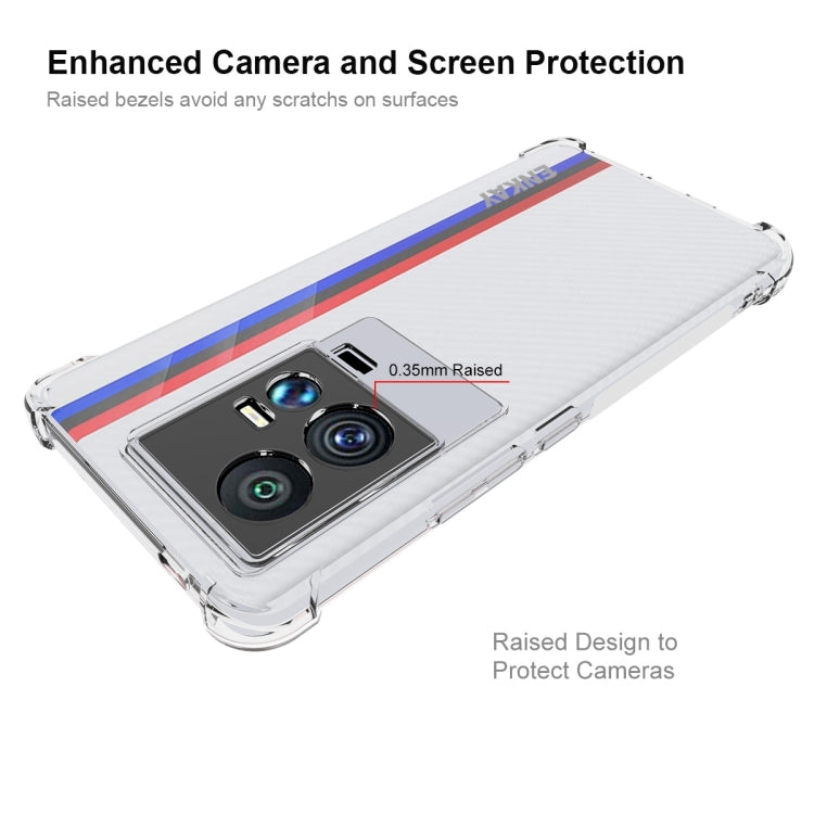 For vivo iQOO 11 5G ENKAY Hat-Prince Transparent TPU Shockproof Phone Case - vivo Cases by ENKAY | Online Shopping UK | buy2fix