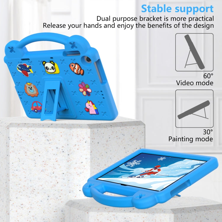For Huawei MatePad T10S 10.1 / T10 9.7 / Honor Pad X8 10.1 Handle Kickstand Children EVA Shockproof Tablet Case(Sky Blue) - Honor by buy2fix | Online Shopping UK | buy2fix