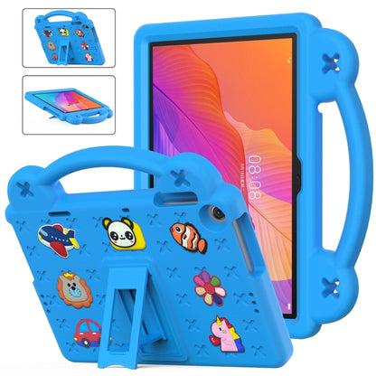 For Huawei Enjoy Tablet 2 10.1 Handle Kickstand Children EVA Shockproof Tablet Case(Sky Blue) - Huawei by buy2fix | Online Shopping UK | buy2fix
