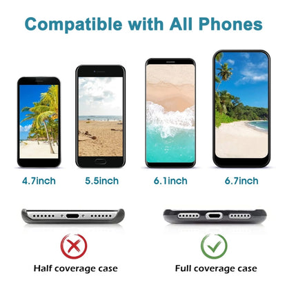 JUNSUNMAY Silicone Bracelet Mobile Phone Lanyard Loop Anti-lost Wrist Rope Universal for Phone Case(Dark Green) - Lanyards & Wrist Straps by JUNSUNMAY | Online Shopping UK | buy2fix