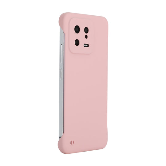 For Xiaomi 13 ENKAY Hat-Prince Matte Frameless Hard PC Phone Case(Pink)