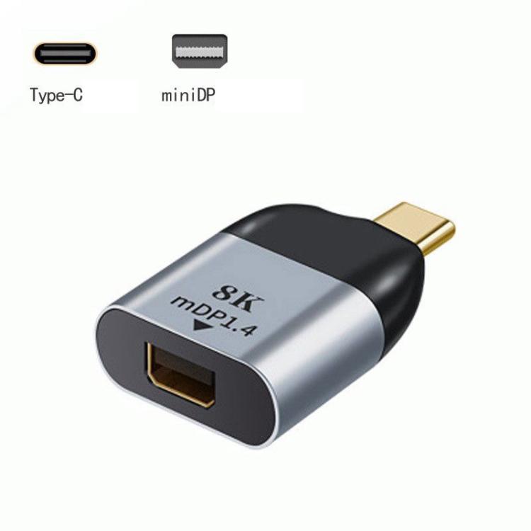 8K 60Hz Type-C to Mini Display Port Adapter for Tablet Phone Laptop by buy2fix