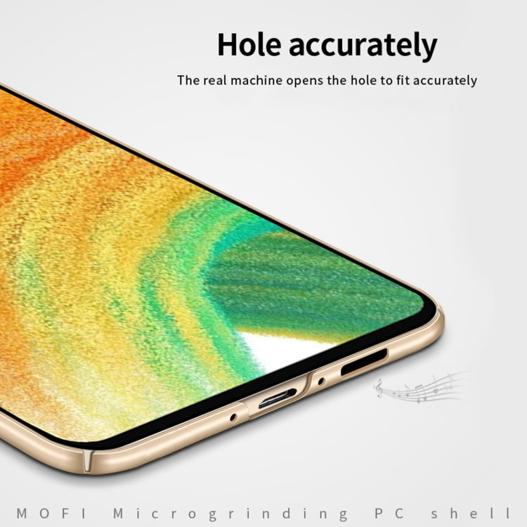 For Samsung Galaxy A54 5G MOFI Frosted PC Ultra-thin Hard Phone Case(Black) by MOFI