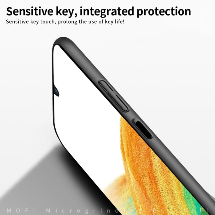 For Samsung Galaxy A25 5G MOFI Frosted PC Ultra-thin Hard Phone Case(Blue) - Galaxy Phone Cases by MOFI | Online Shopping UK | buy2fix