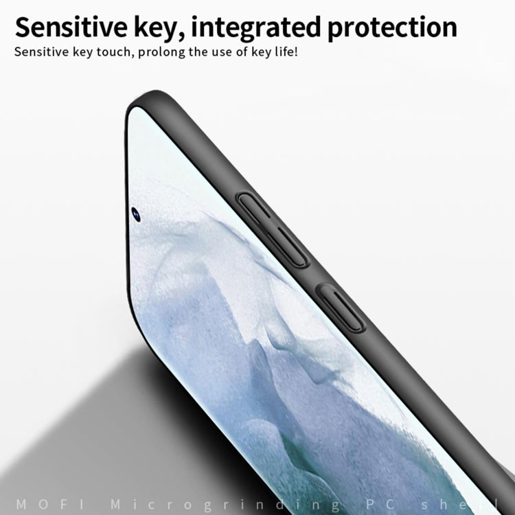 For Samsung Galaxy S25 Ultra 5G MOFI Frosted PC Ultra-thin Hard Phone Case(Black) by MOFI