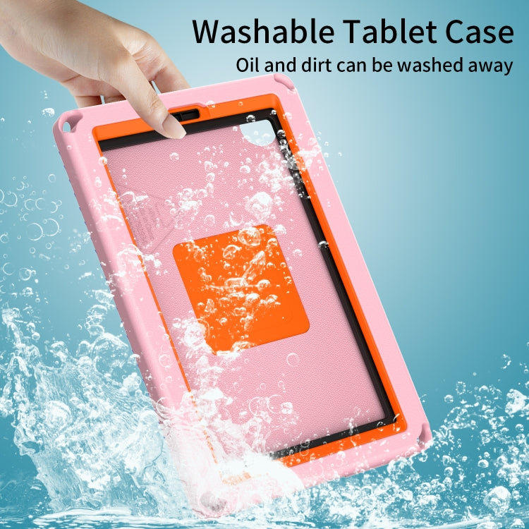 For Samsung Galaxy Tab A7 Lite T220/T225 2020 EVA Hybrid PC Shockproof Tablet Case with Frame(Pink) - Tab A7 Lite T220 / T225 by buy2fix | Online Shopping UK | buy2fix