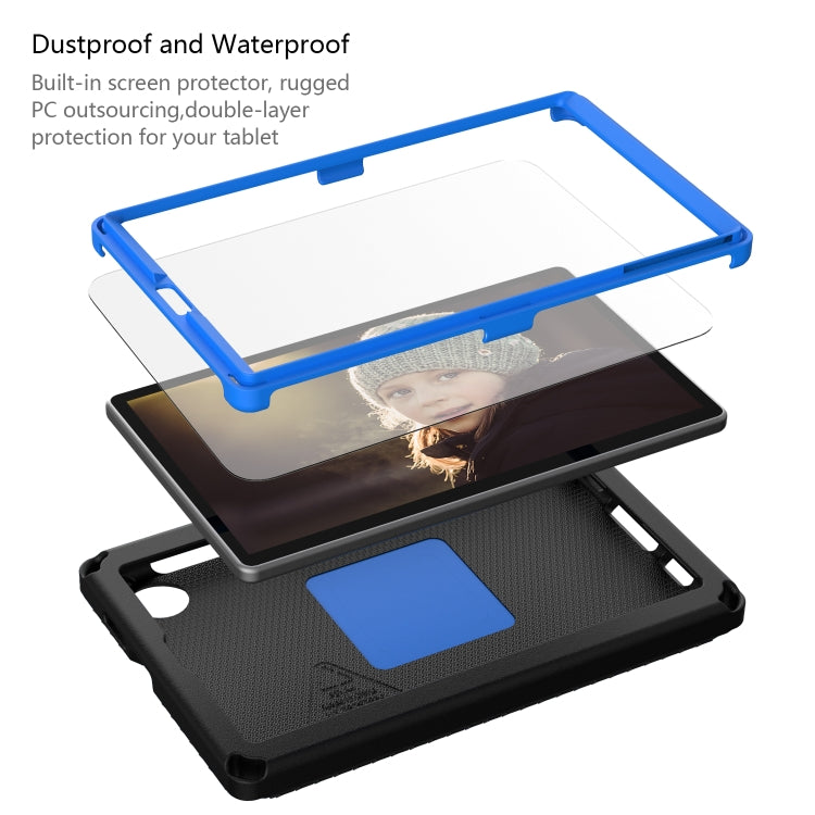 For Samsung Galaxy Tab A 8.0 T290/T295 2019 EVA Hybrid PC Shockproof Tablet Case with Frame(Black) - Other Galaxy Tab PC by buy2fix | Online Shopping UK | buy2fix