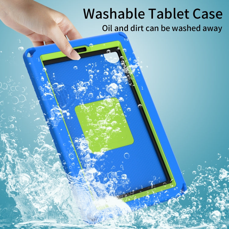 For Samsung Galaxy Tab A 8.0 T290/T295 2019 EVA Hybrid PC Shockproof Tablet Case with Frame(Blue) - Other Galaxy Tab PC by buy2fix | Online Shopping UK | buy2fix