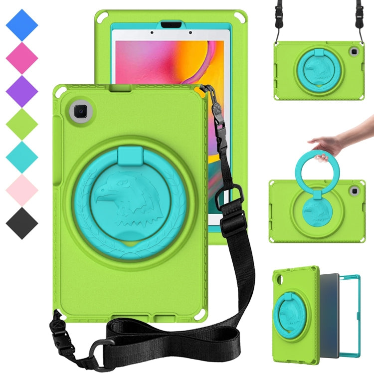 For Samsung Galaxy Tab A 8.0 T290/T295 2019 EVA Hybrid PC Shockproof Tablet Case with Frame(Grass Green) - Other Galaxy Tab PC by buy2fix | Online Shopping UK | buy2fix